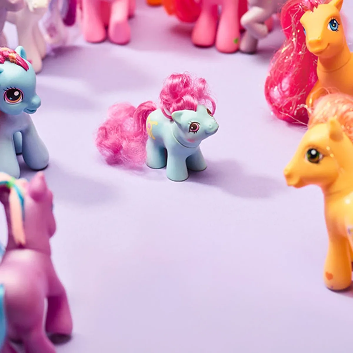 header - pony - speelgoed - paars