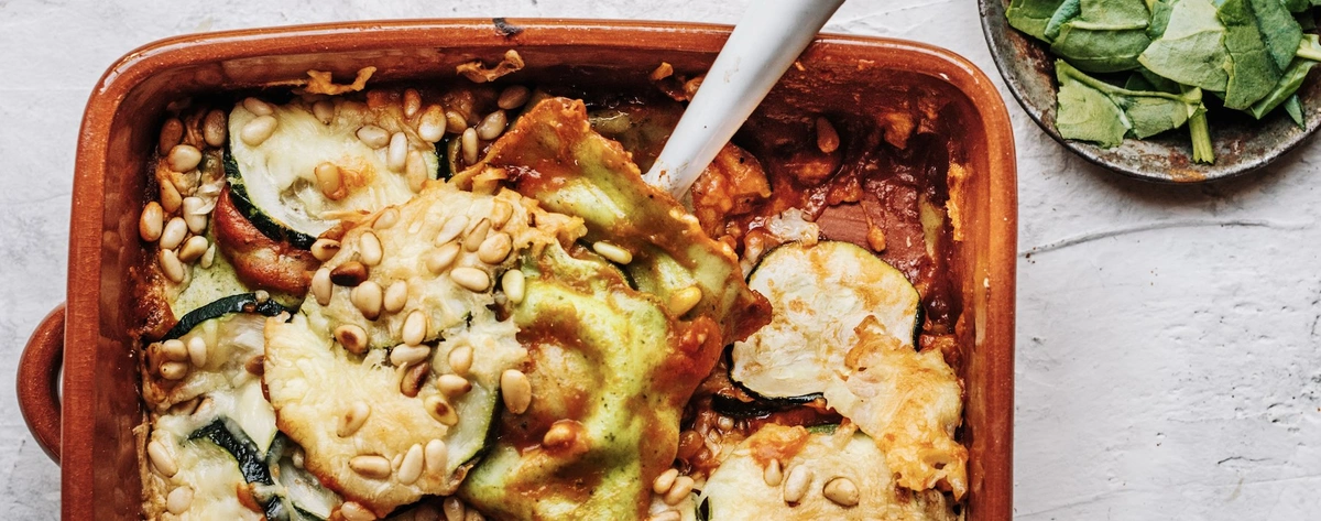 Fokking makkelijk recept - ravioli lasagne met 5 ingredienten - chickslovefood