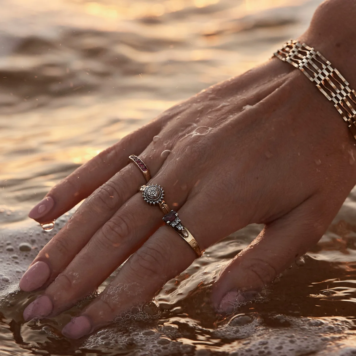 Hand - sieraden - strand