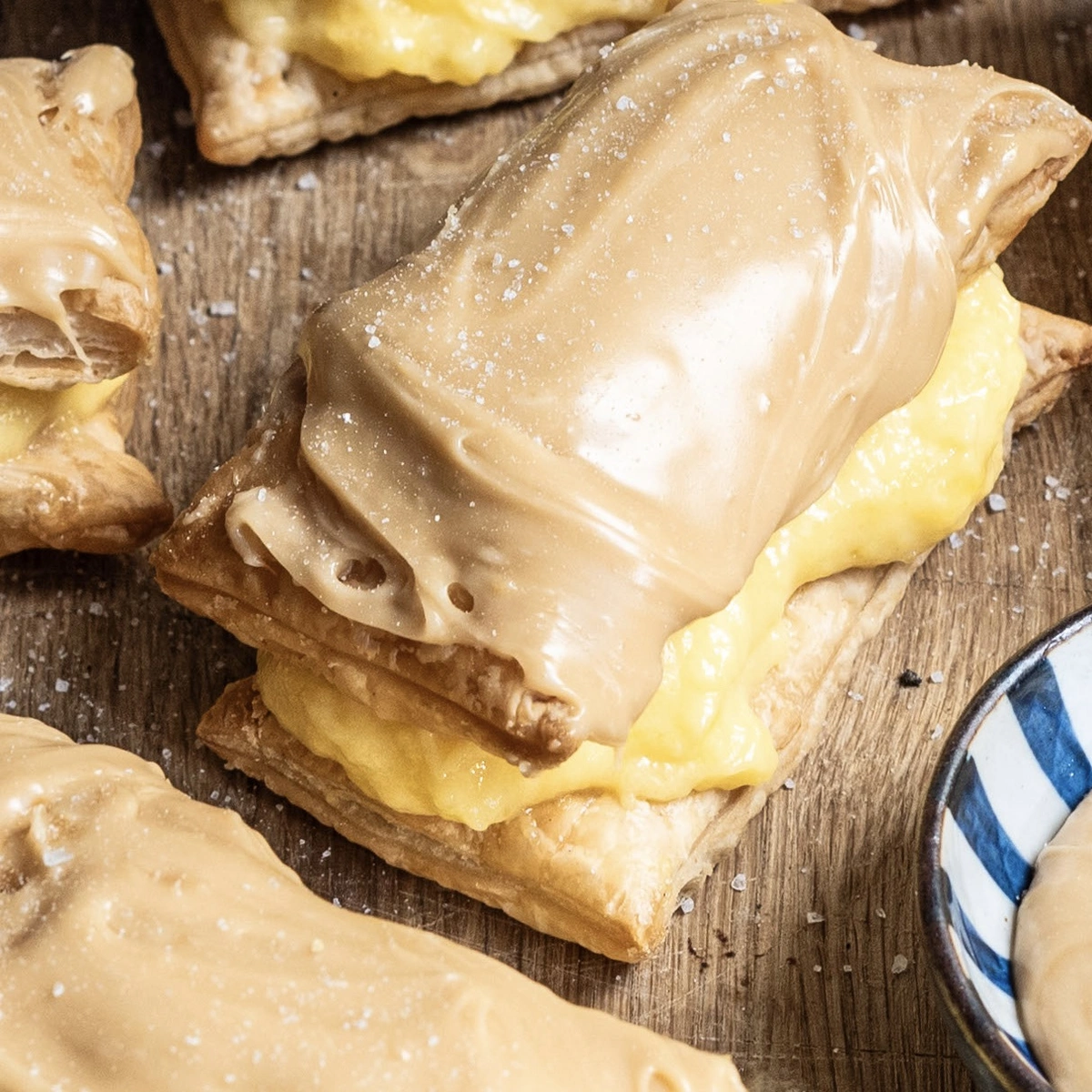 Fokking makkelijk recept - salted caramel tompouce - chickslovefood