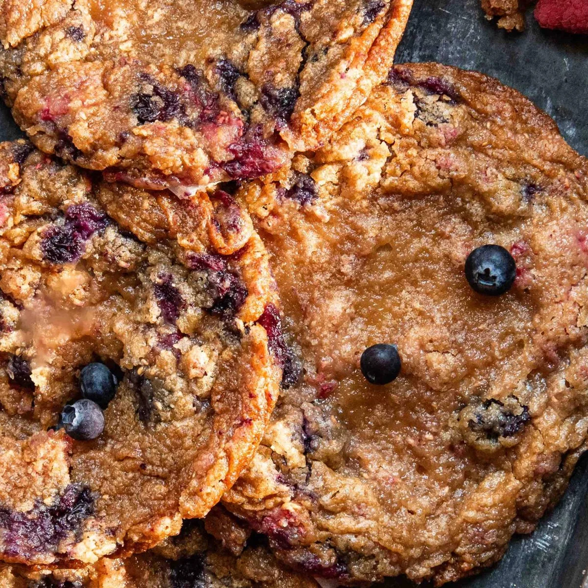 Header/hero - Bosvruchten koeken XL - chickslovefood - fokking makkelijk