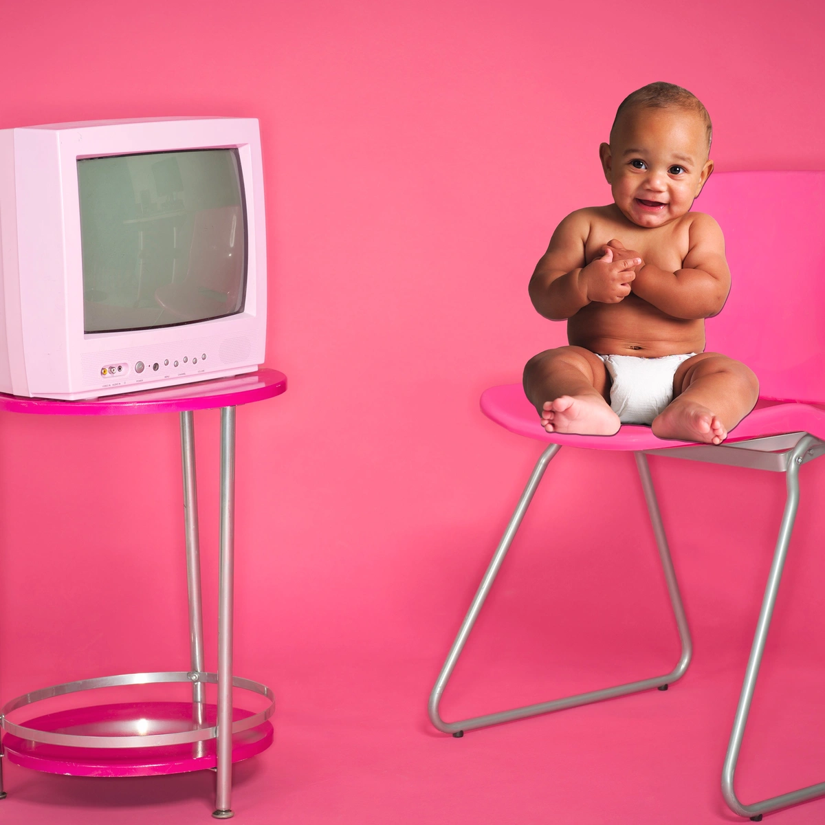 Baby - tv - roze