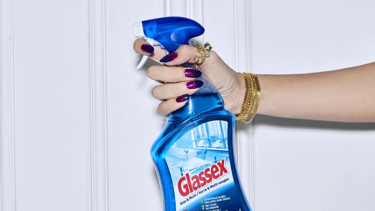 Glassex - spray - hand - Schoonmaken