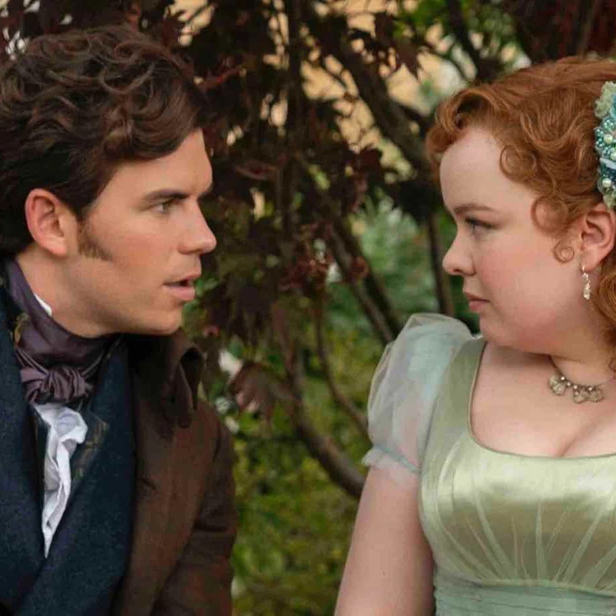 Header/hero - bridgerton - penelope - colin - koppel - liefde - Netflix