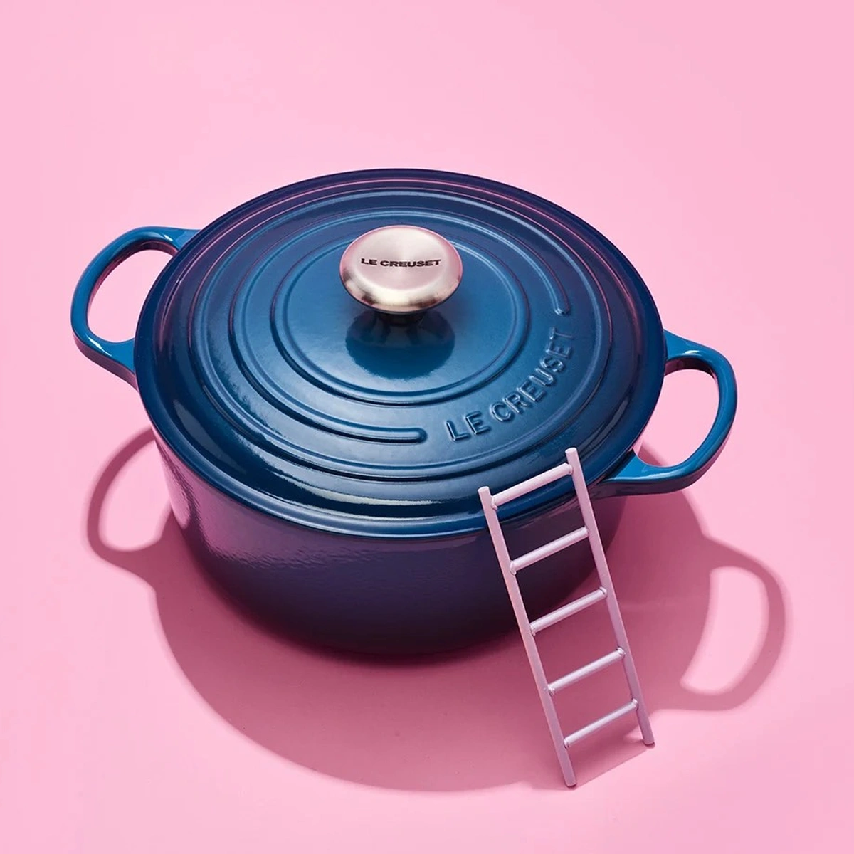 header - le creuset - pan - trappetje - tom ten seldam