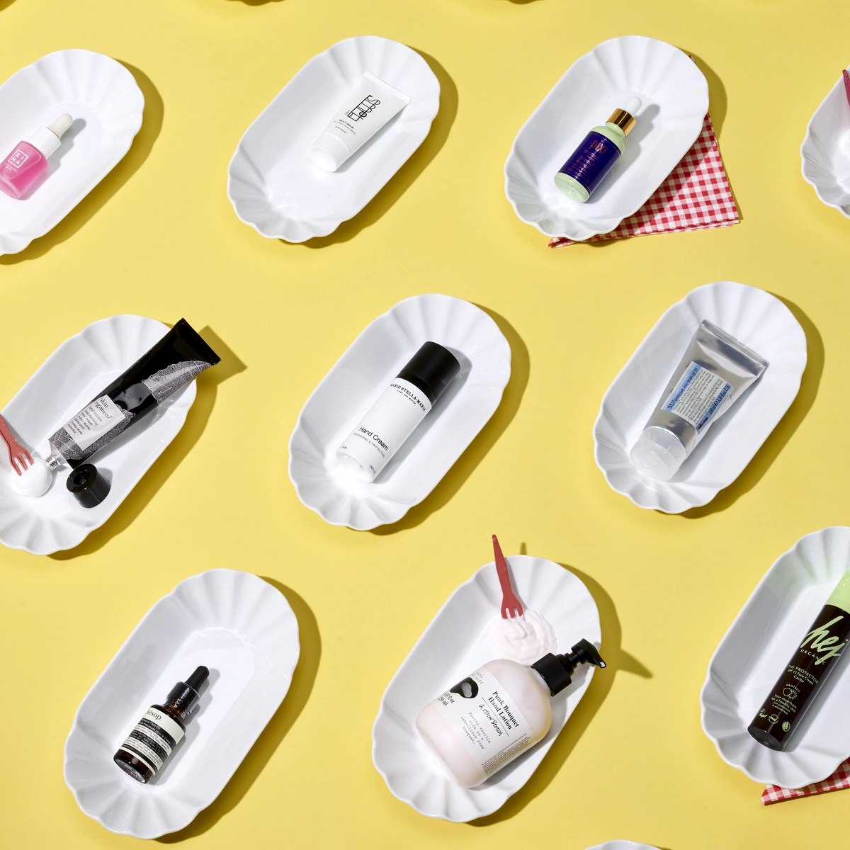 Huidtype verzorgingsproducten 