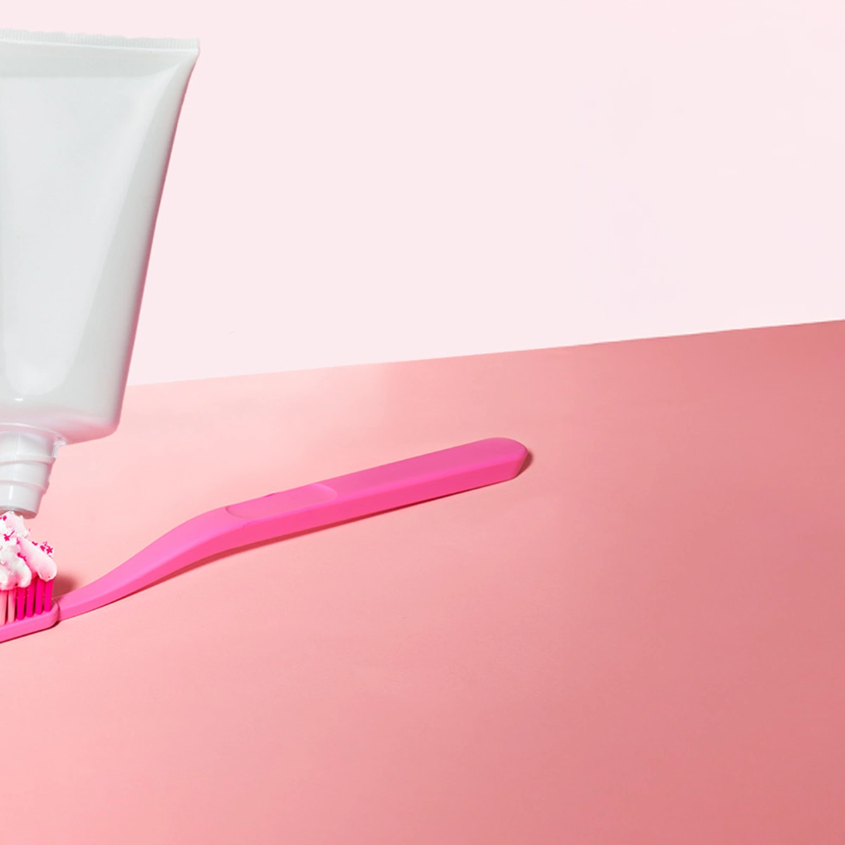 Header tandpasta verzorging roze 