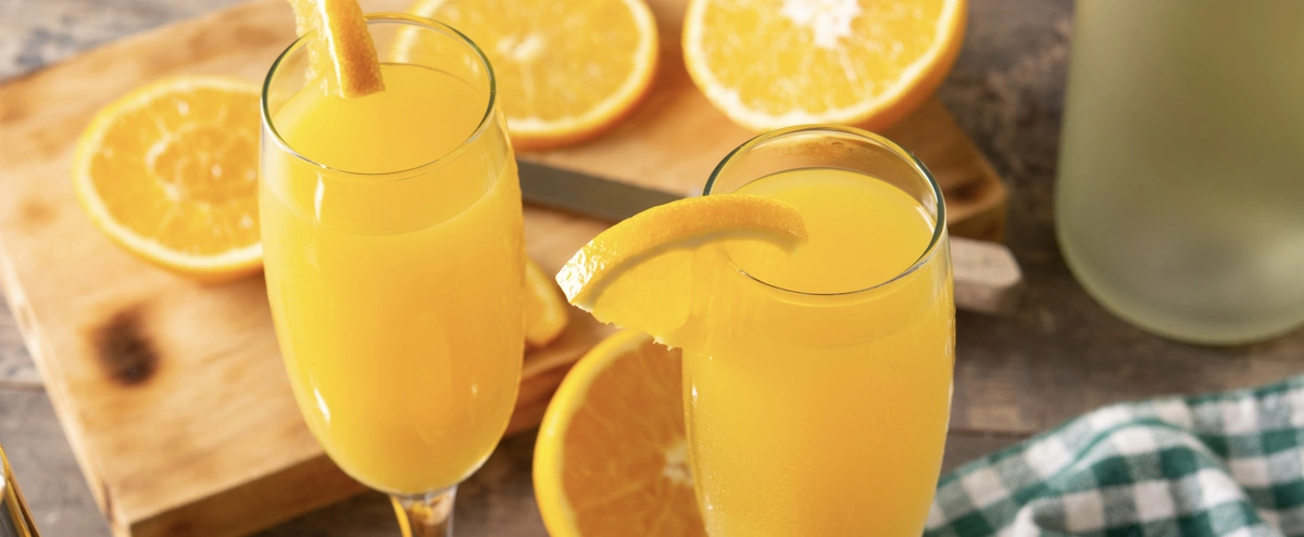 Header - mimosa - fokking makkelijk recept - Flink - sinaasappelsap - Shutterstock