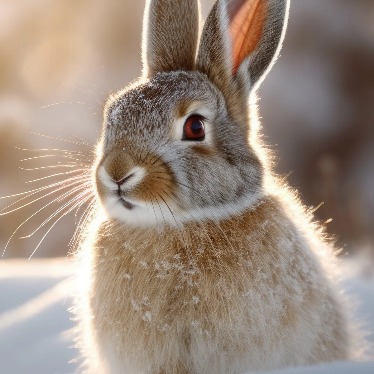 konijn, winter, koud, shutterstock