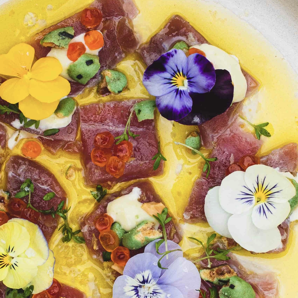 Fokking makkelijk recept - tonijn crudo - Pien Laat Haar Eten Zien - fotografie Isabelle Bucx