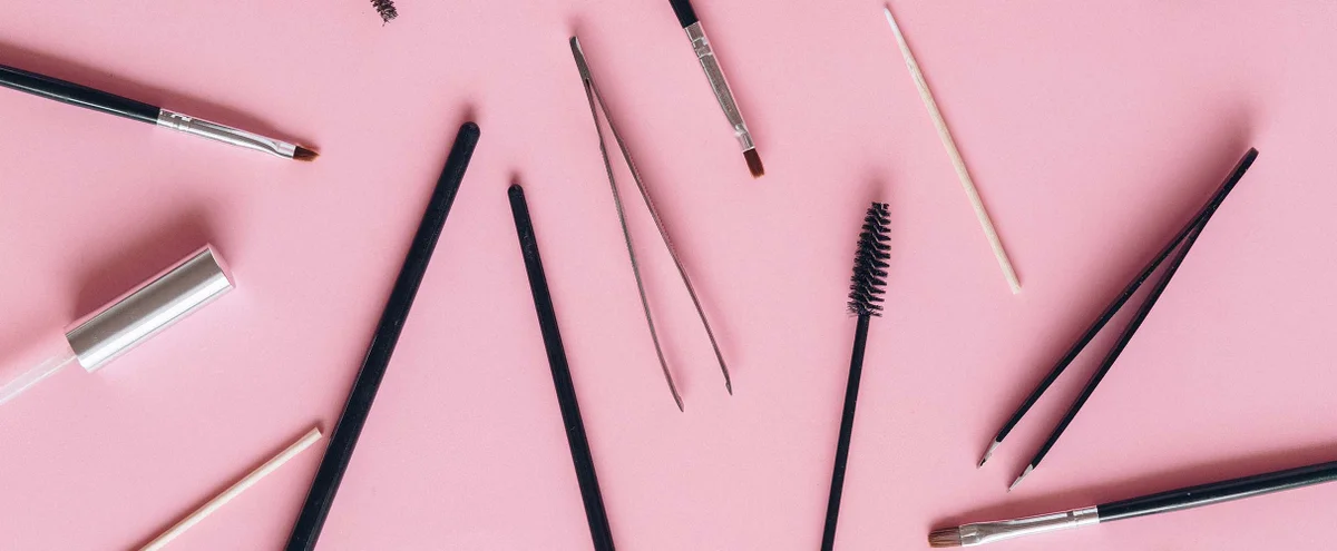 Make-up ogen wenkbrauwen