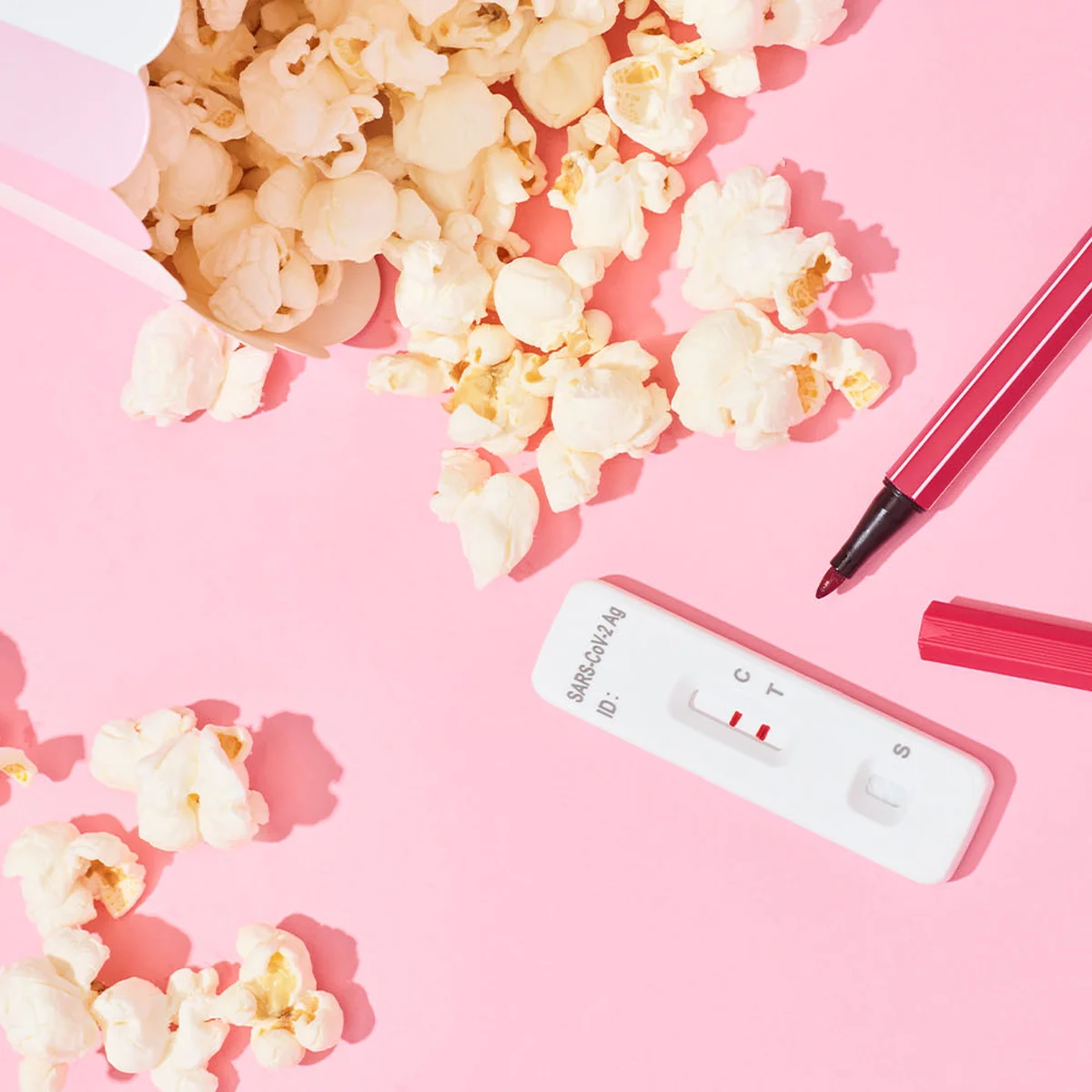 header -popcorn - coronatest