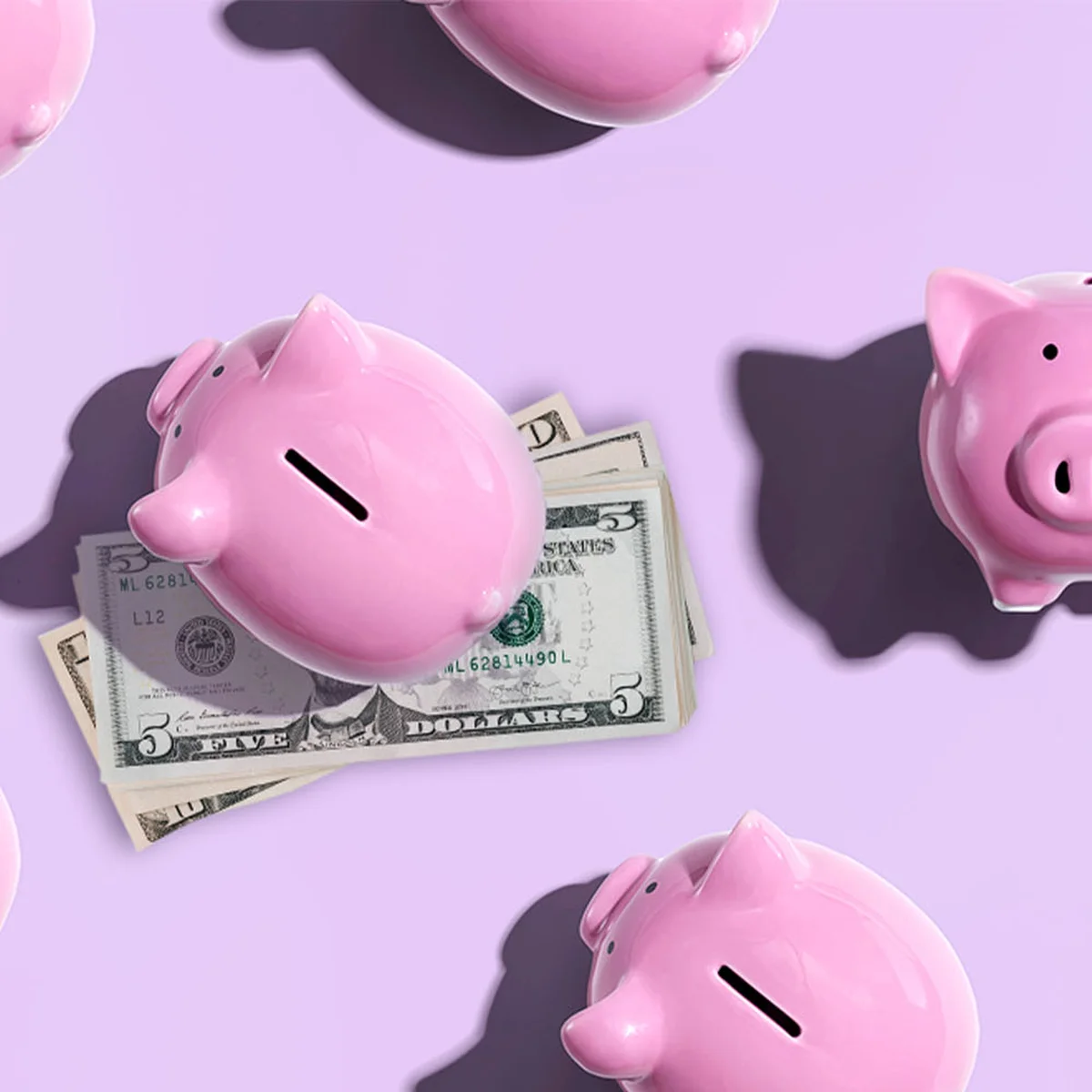 header geld briefjes spaarpot