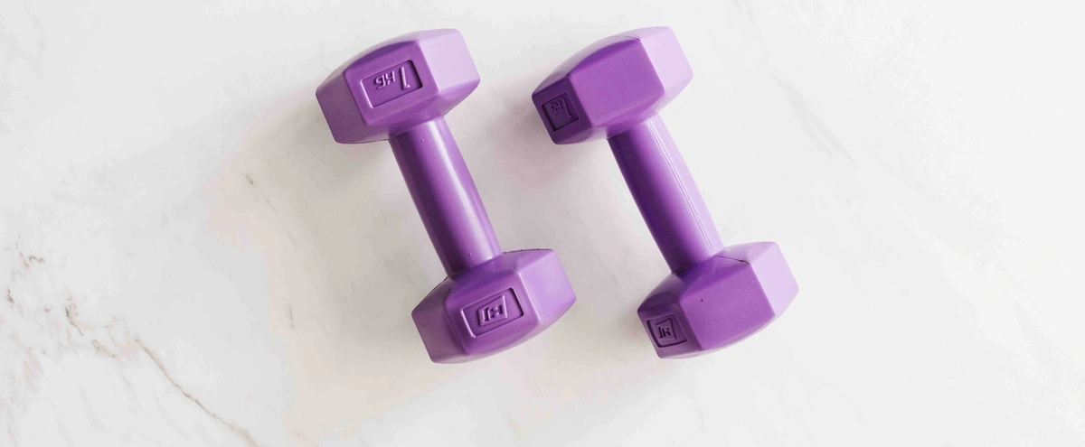 Sporten - header - dumbells - gym - pexels