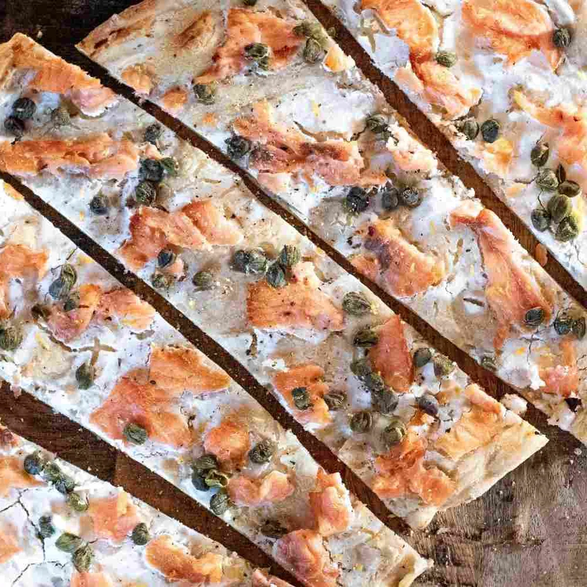 Fokking makkelijk recept - chickslovefood - flammkuchen