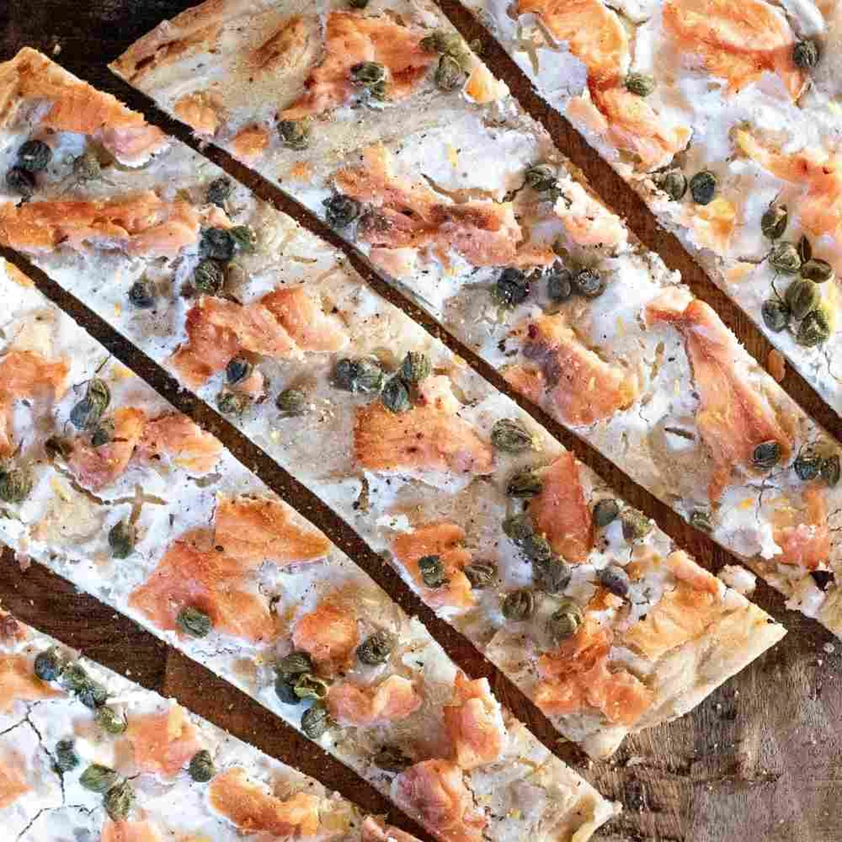 Fokking makkelijk recept - chickslovefood - flammkuchen