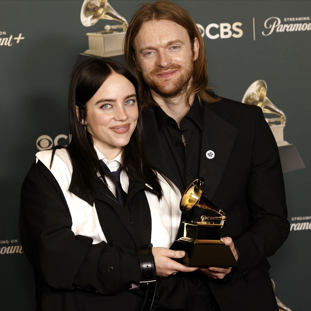 Billie Eilish en Finneas O'Connell op rode loper
