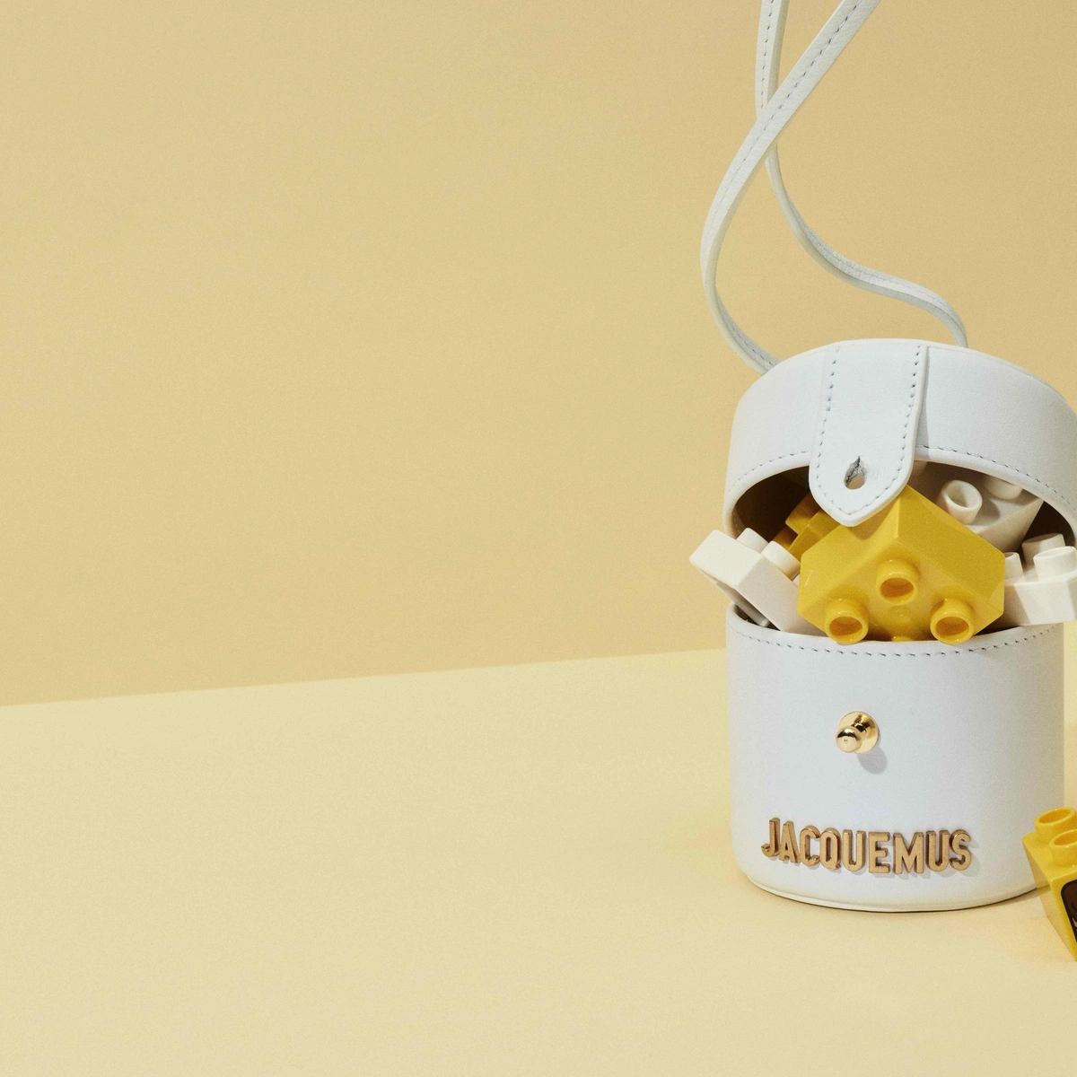 Perspraat - duplo - geel - header - tasje