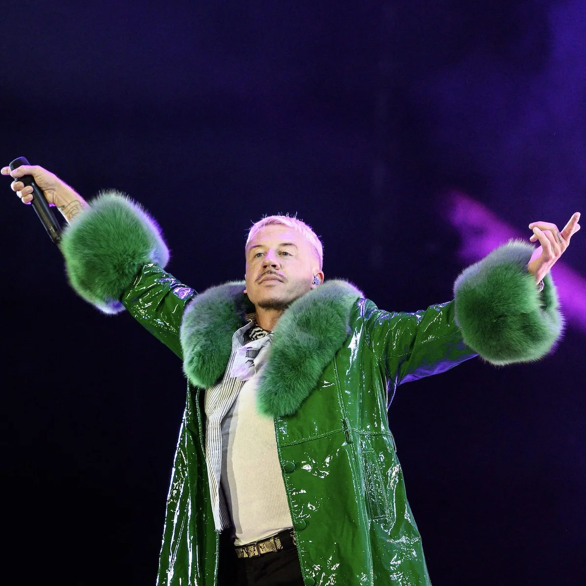 Macklemore on stage