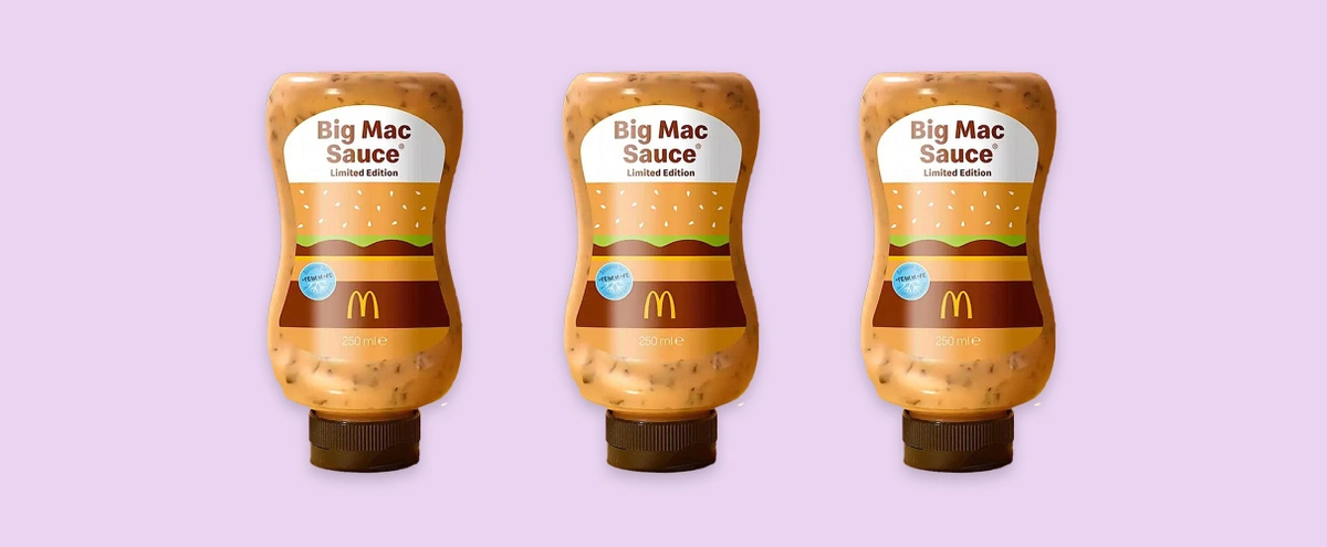 Header - McDonald's Big Mac saus fles - beeld McDonald's