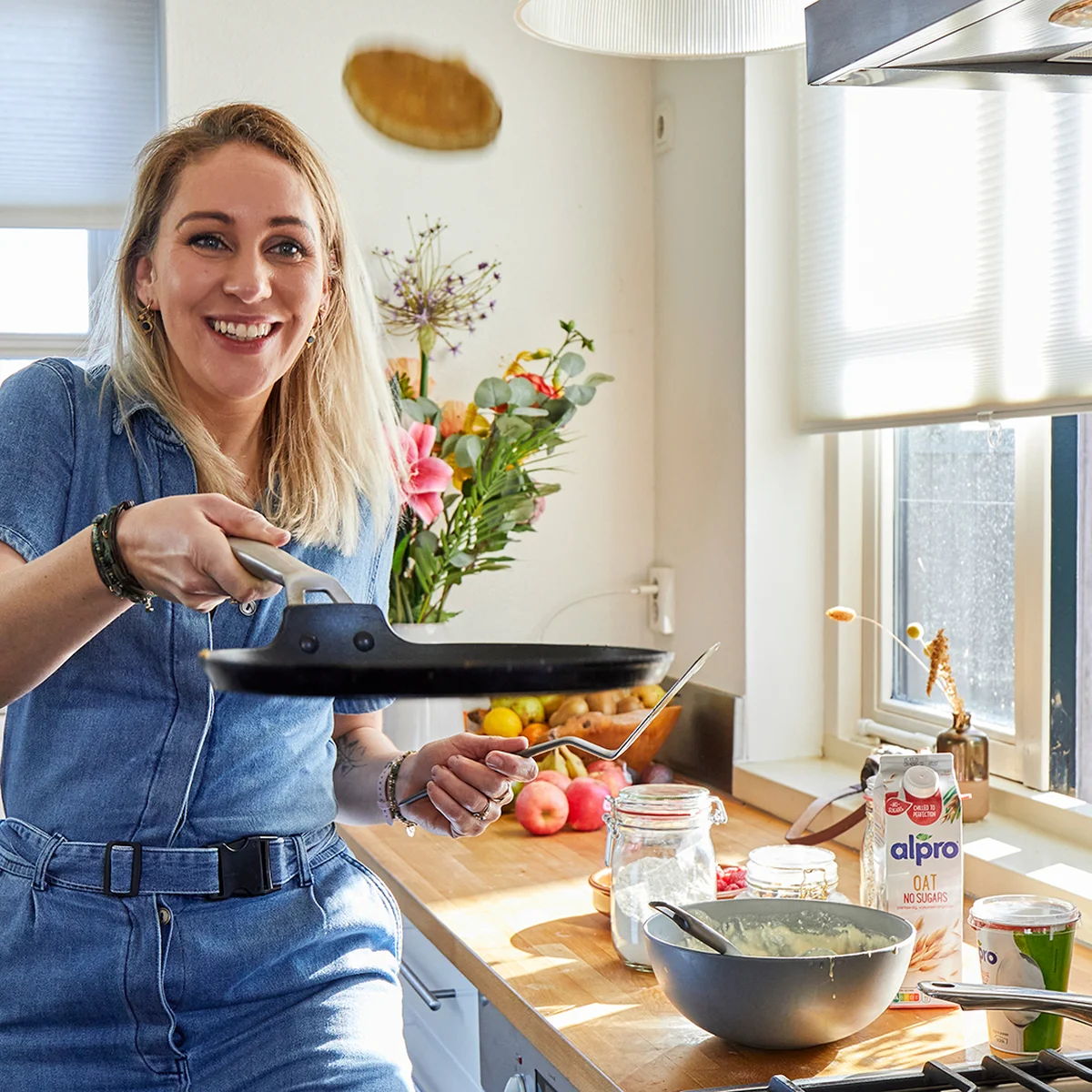 Wil je zien. &C ging ontbijten bij Saskia Weerstand en haar gezin