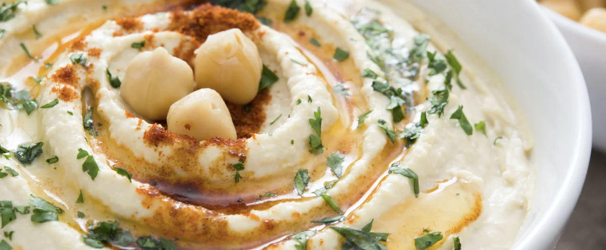 Header/hero - hummus - kikkererwten - smeersels