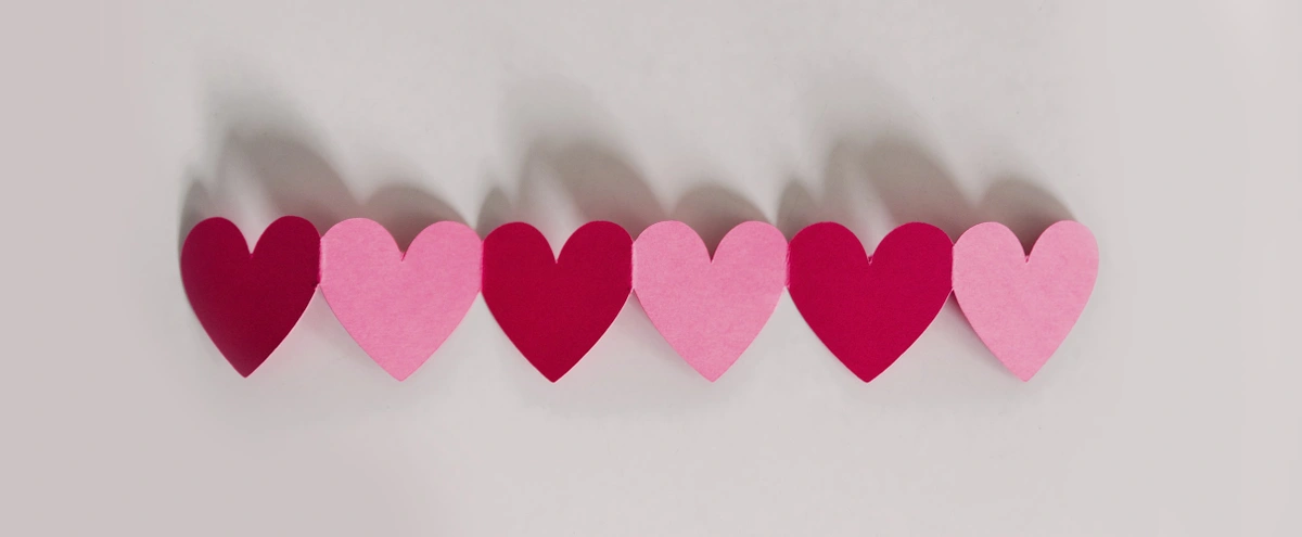 header - hartjes - valentijn - pexels