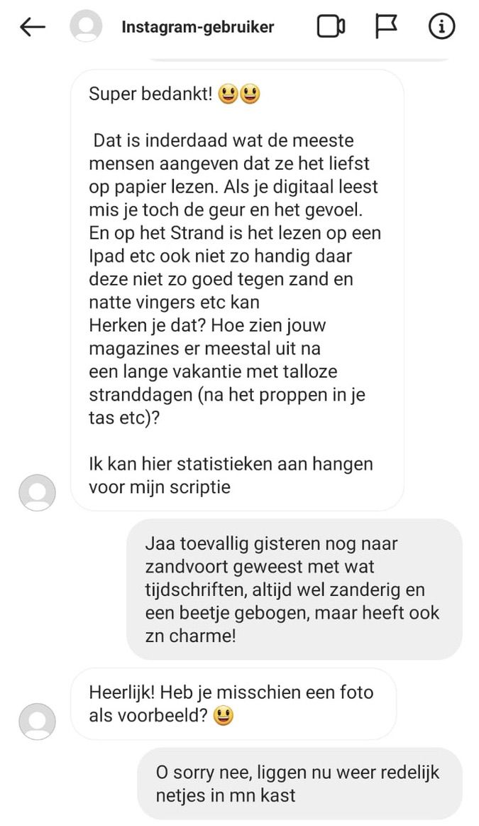Slide maar niet in m'n DM Anne