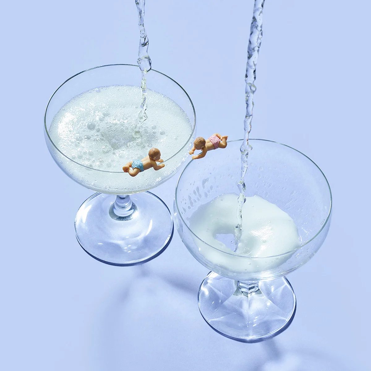 header - baby - glas - gender - champagne - perspraat - tom ten seldam