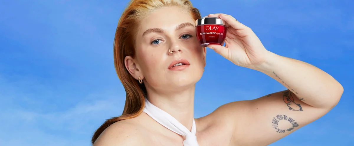 header - Olay - Niacinamide - dagcreme - Roxeanne