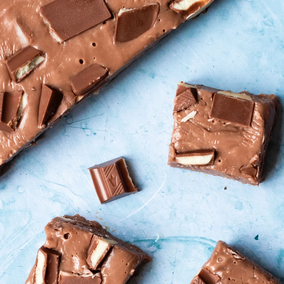 Kinder fudge - Fokking Makkelijk Recept - Chickslovefood 