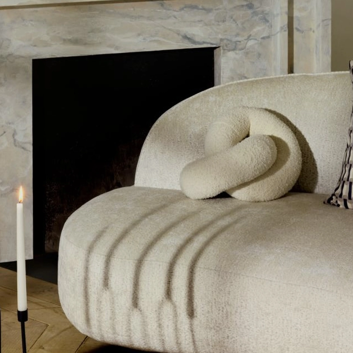 Bouclé kussen H&M Home