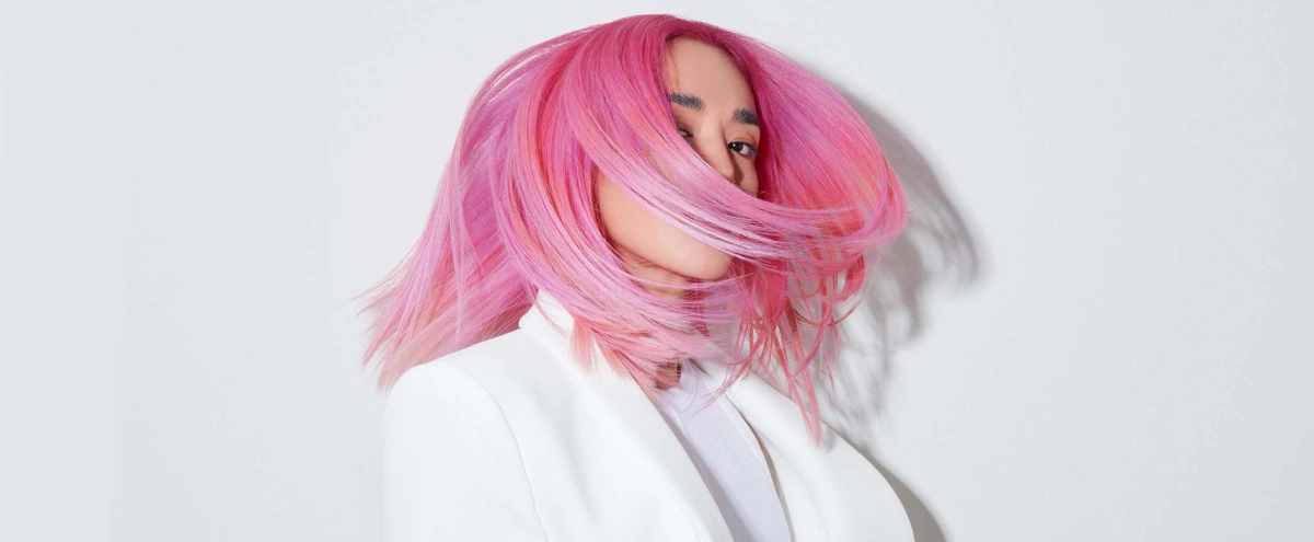 Header - Keune - kapsel - roze haar