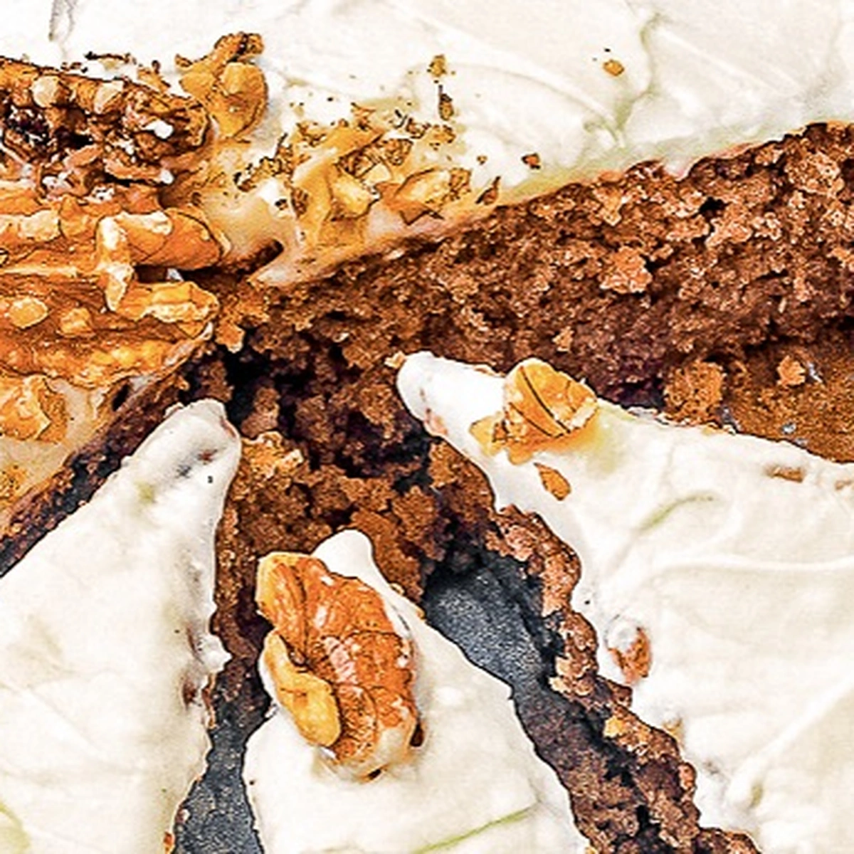 Header/hero - worteltaart - carrot cake - appel - walnoot - chickslovefood