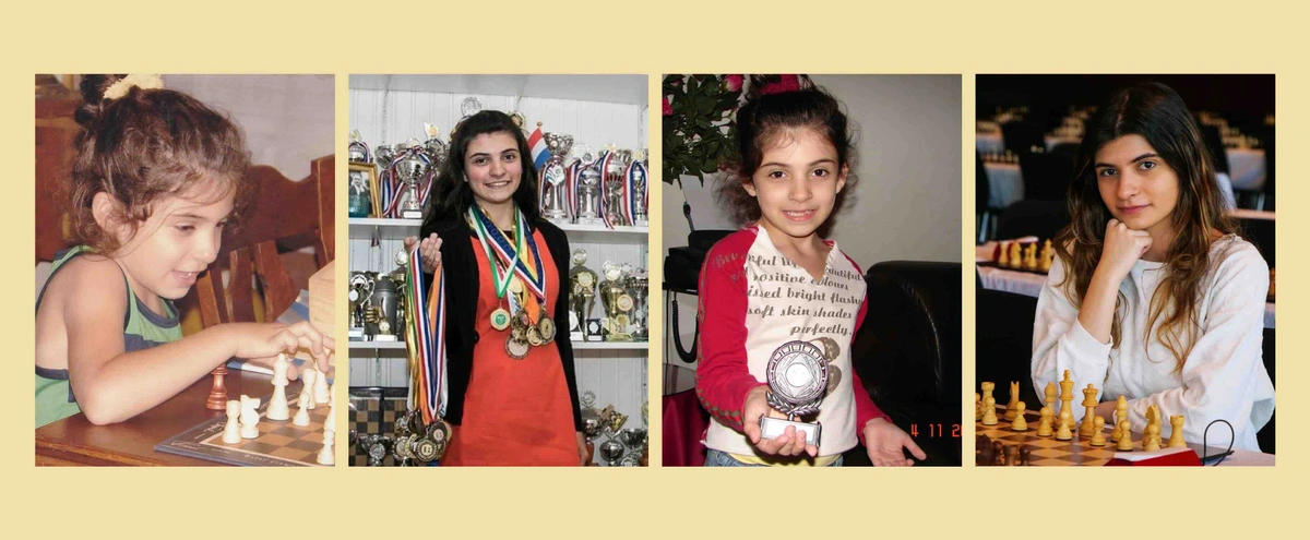 Anna Maja - schaken - portret - winterboek