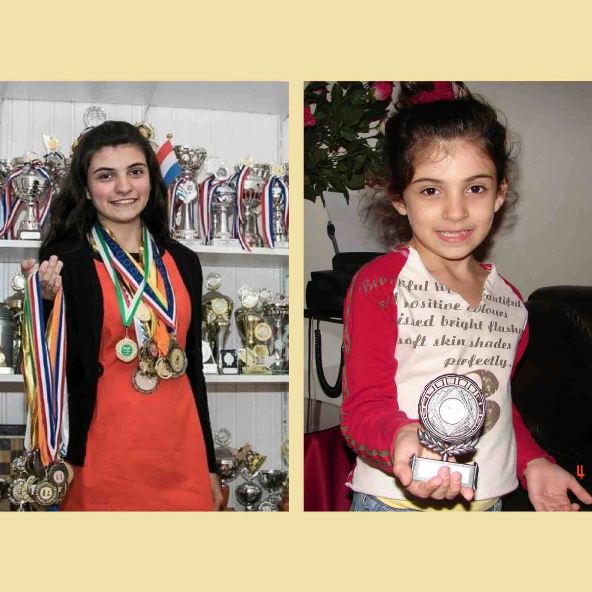 Anna Maja - schaken - portret - winterboek