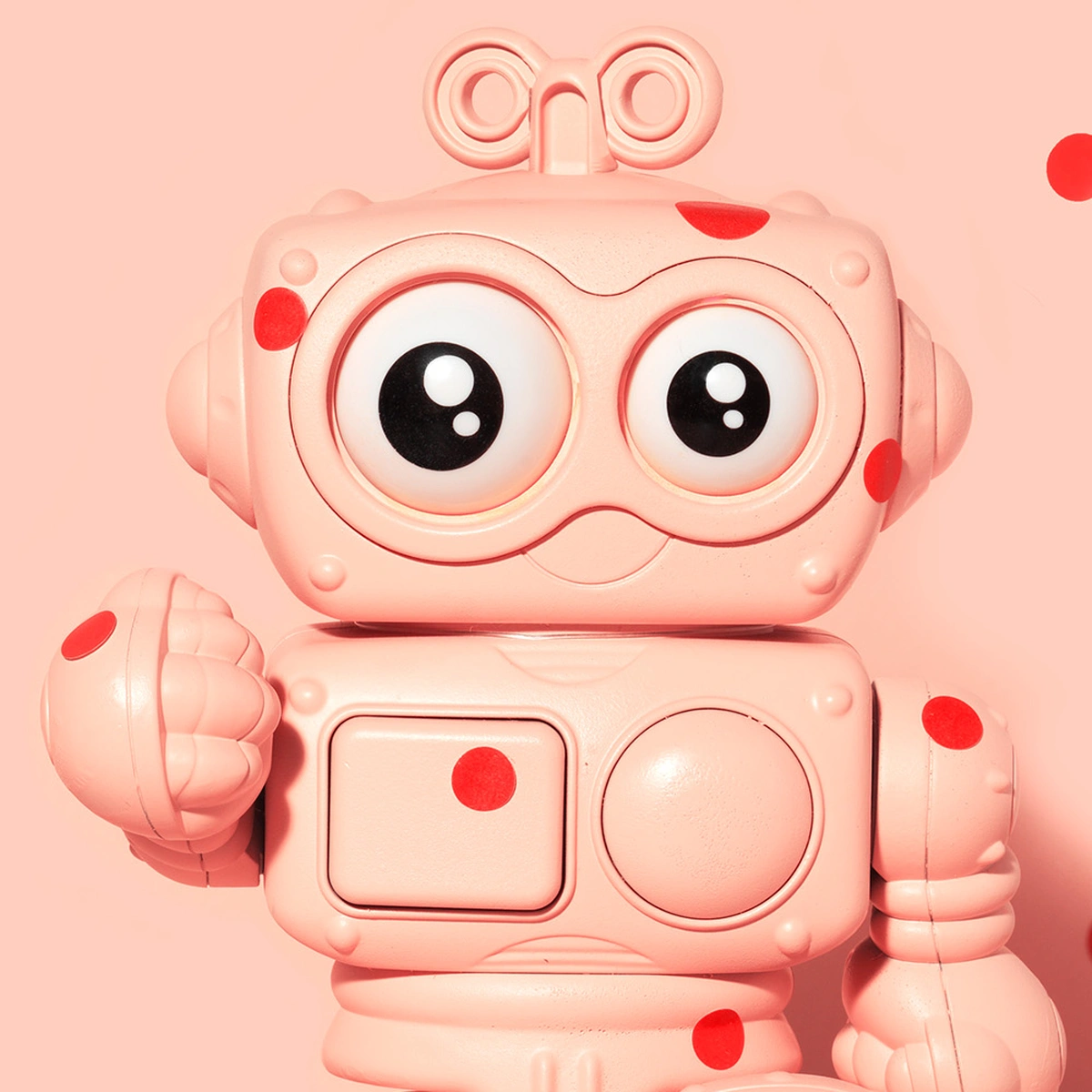 header - speelgoed - baby - stippen - roze