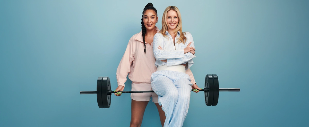 'Hoe vaak ik niet met een bloeding van hier tot Tokio in een spagaat stond,' aldus Chantal in &C's Fitspecial