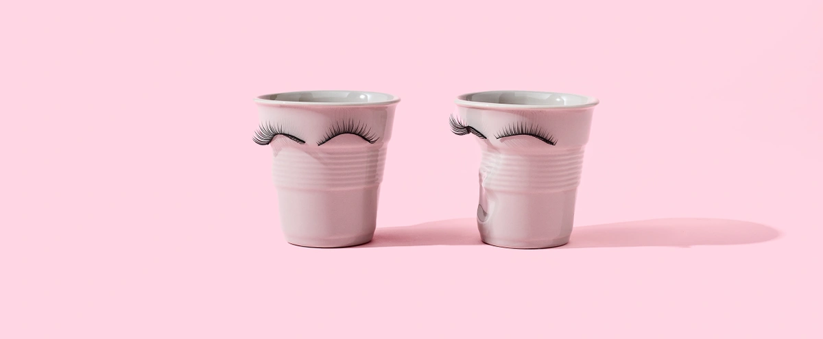 header - flirten - wimpers - bekertje - tom ten seldam