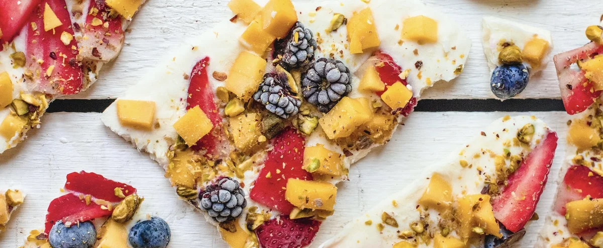 Fokking makkelijk recept - yoghurt bites - chicks love food - kids love cooking