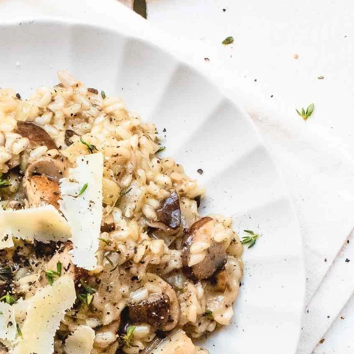 Truffel-champignon risotto Chickslovefood