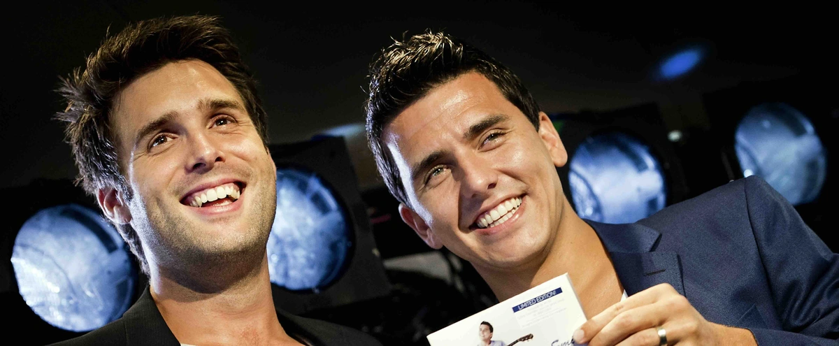 Nick Schilder en Jan Smit 