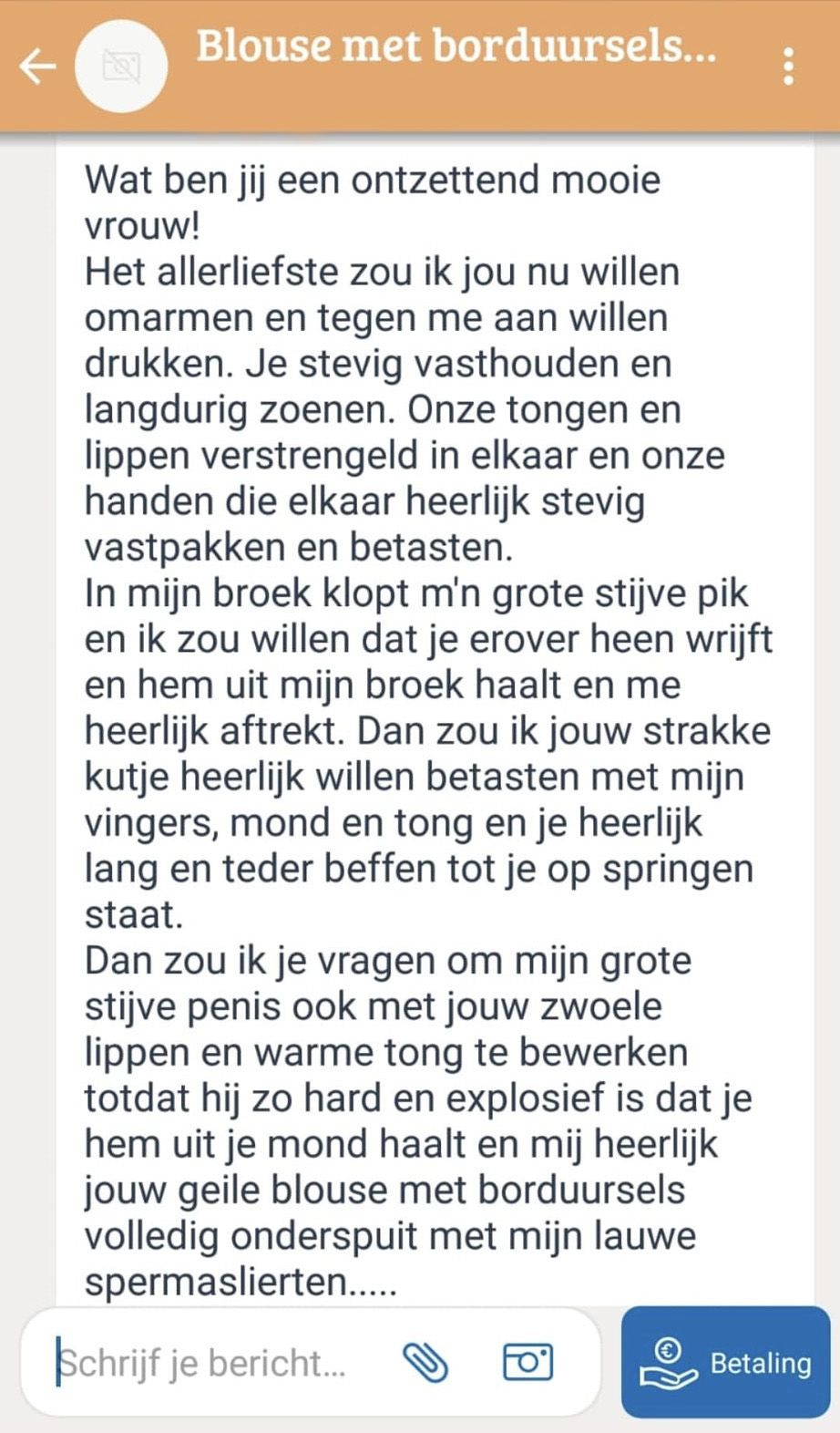 Slide maar niet in m'n DM Laurette