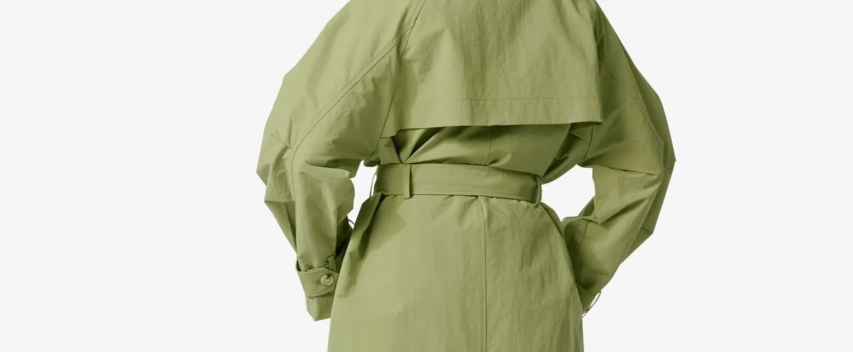 Hema - trenchcoat - jas - groen