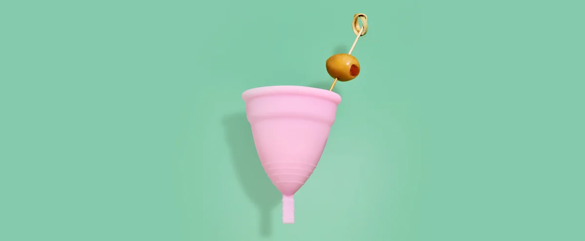 header - menstruatiecup - martini glas - olijf - ongesteldheid - tom ten seldam
