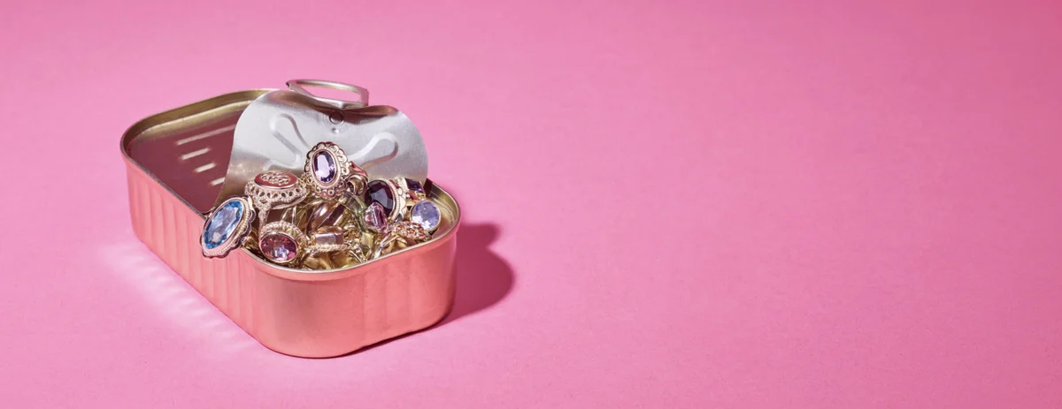 Blikje sieraden