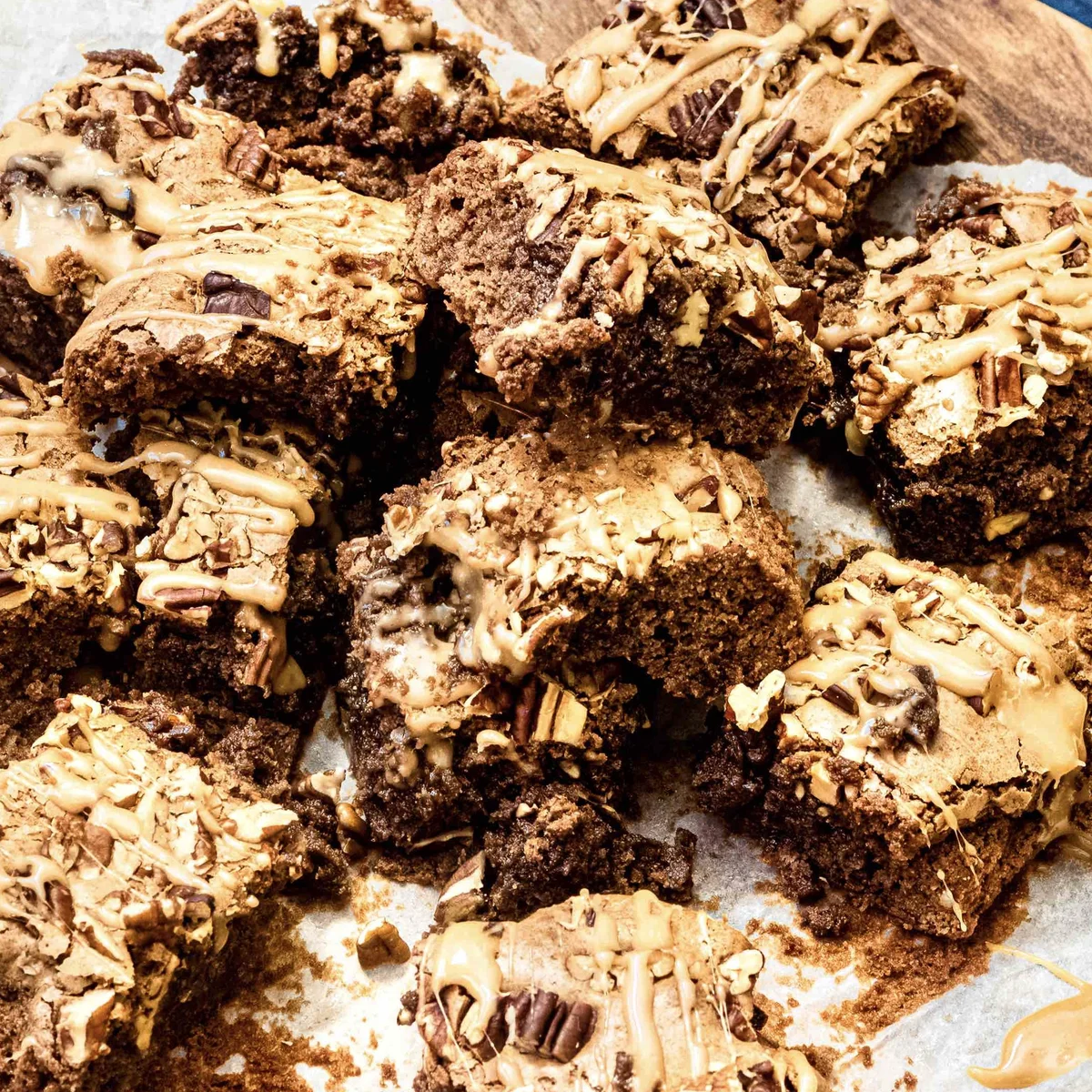 Fokking makkelijk recept - karamelbrownies - chickslovefood