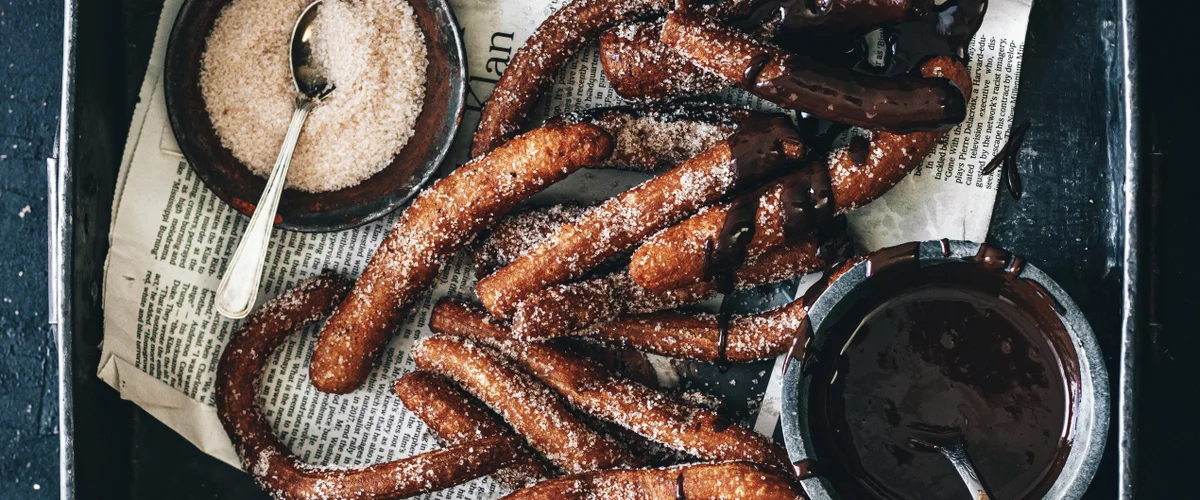 Header/hero - churros met chocoladesaus - chickslovefood
