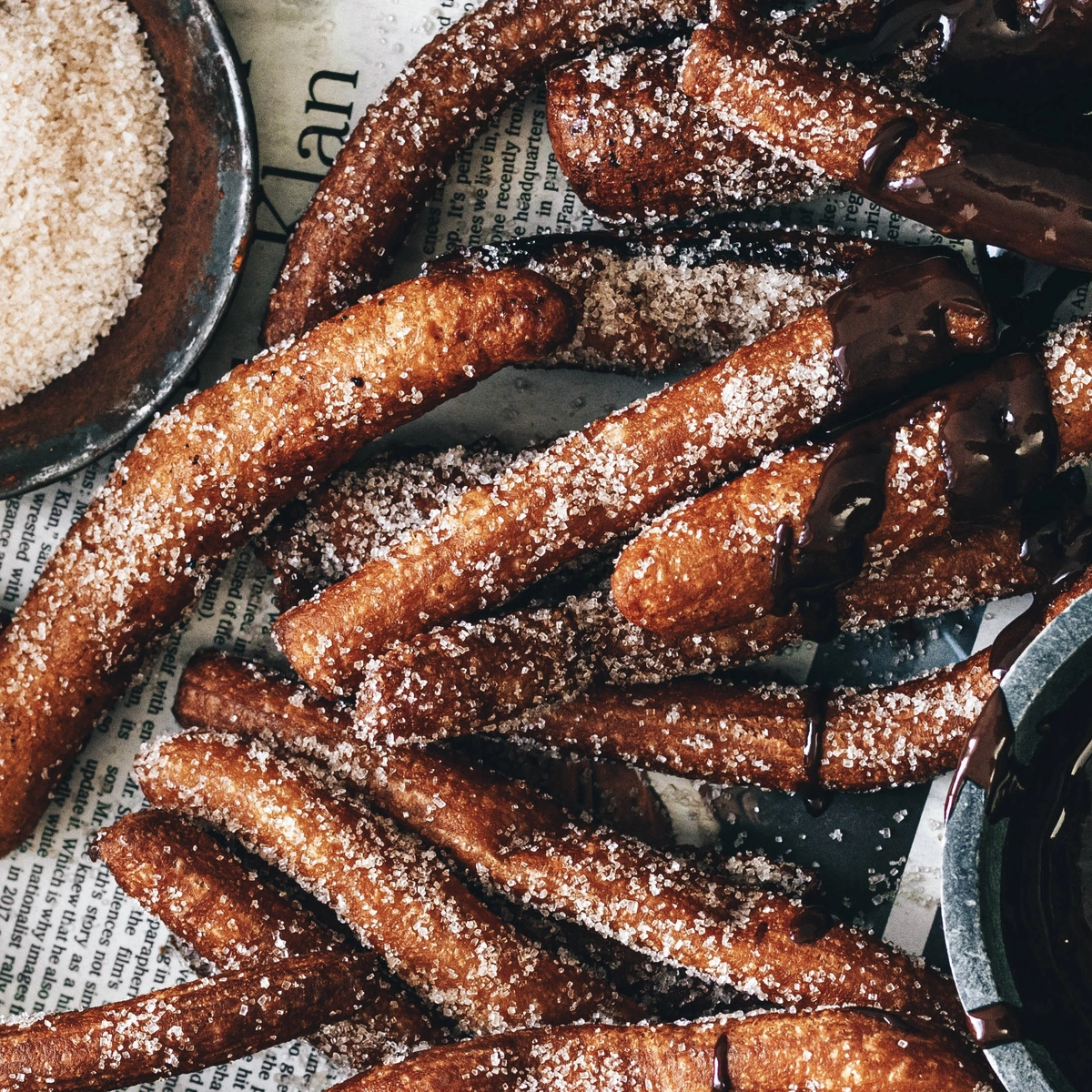 Header/hero - churros met chocoladesaus - chickslovefood
