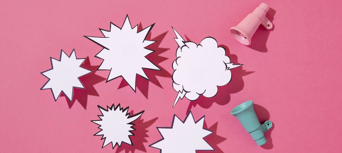 Header - praten - tekst - communicatie - ruzie - relatie - gesprek - schreeuwen - beeld Freepik